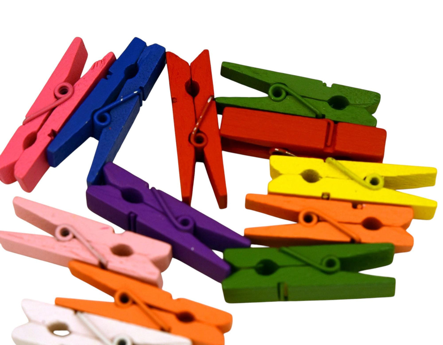 wood clothes pins, craft clothespins, clothes pins, wood hanging pins, colorful clothes pins, wood clothes pins
