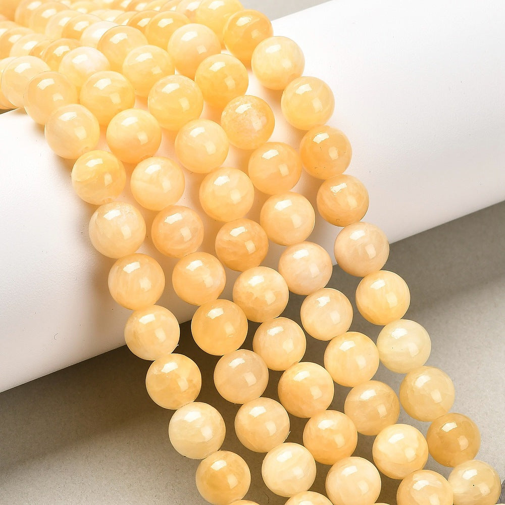 Topaz Jade Beads 8mm