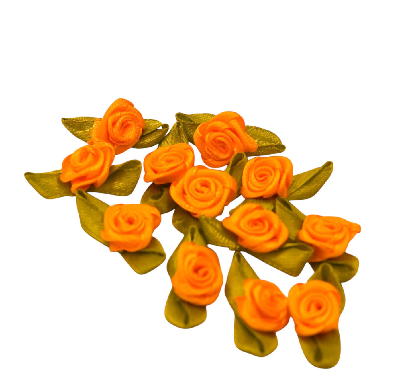 15 Camellia ribbon roses, yellow ribbon roses, deep pink ribbon roses, ribbon roses, dark yellow ribbon roses, red ribbon roses